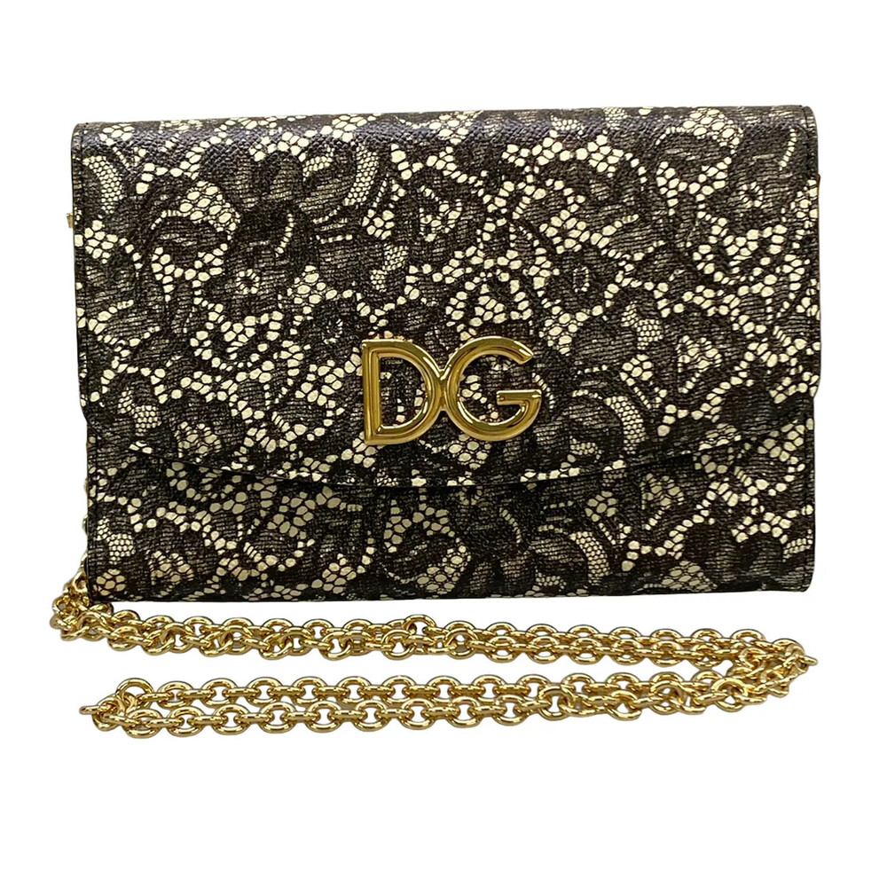 Dolce&Gabbana Black Cream Pvc Other #334506D70B